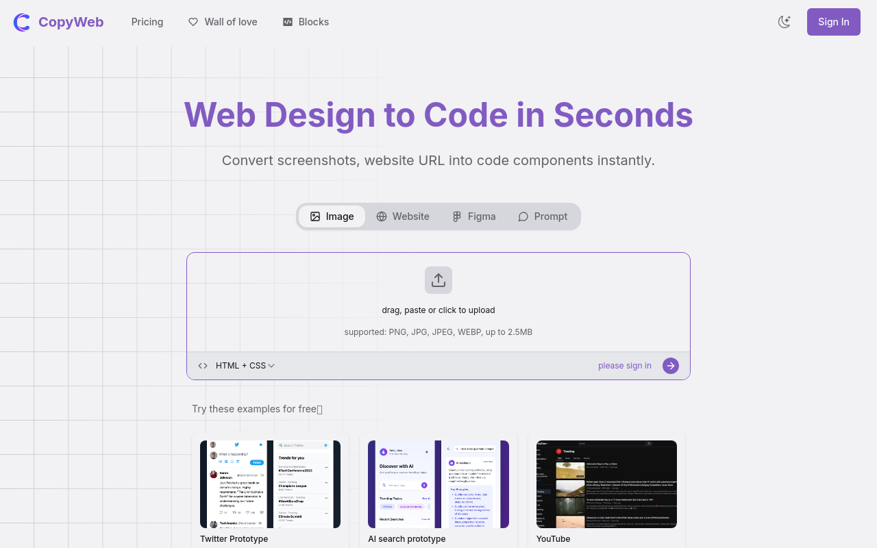 CopyWeb