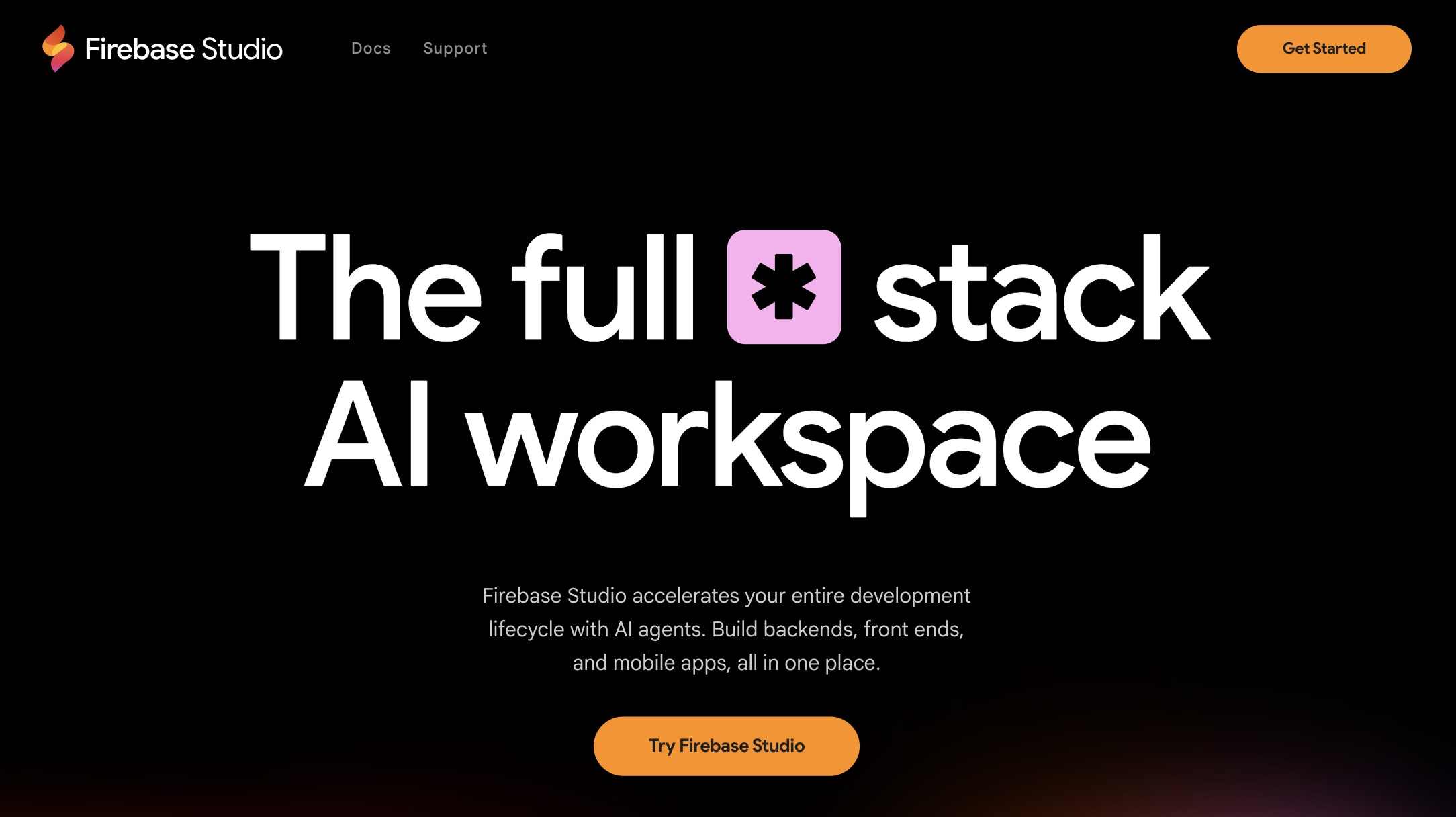 Firebase Studio