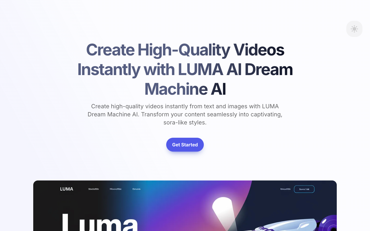 Dream Machine Video AI