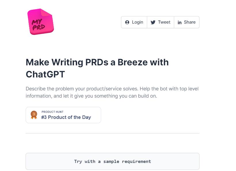Writemyprd