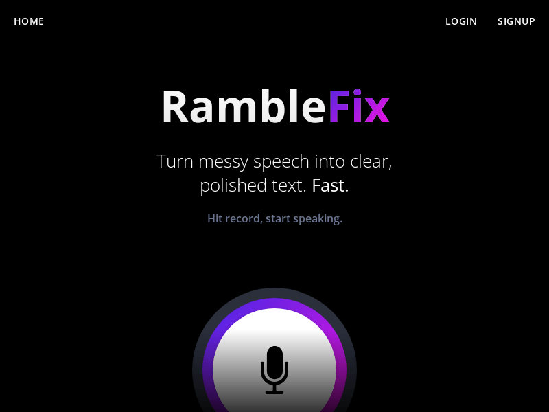 Ramblefix