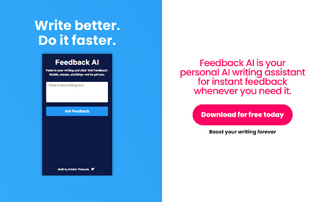 Feedbackai   AI Powered Writing Assistant
