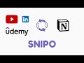 Video Notes To Notion & AI Flashcard By Snipo