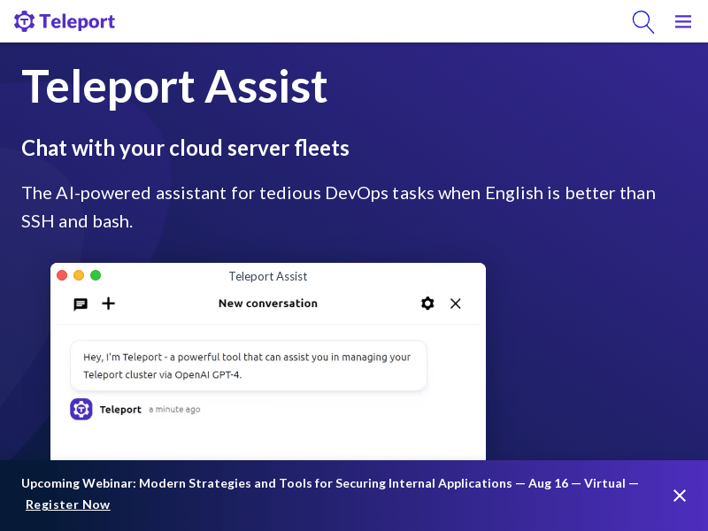 Teleport Assist
