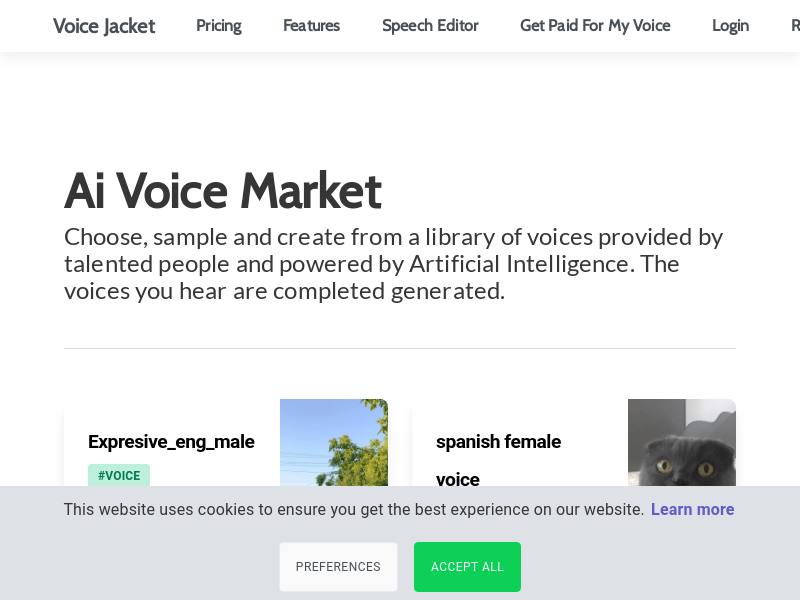 Voicejacket