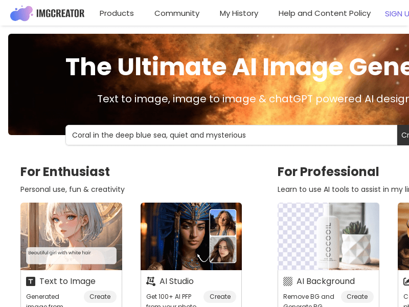 Imgcreator Ai