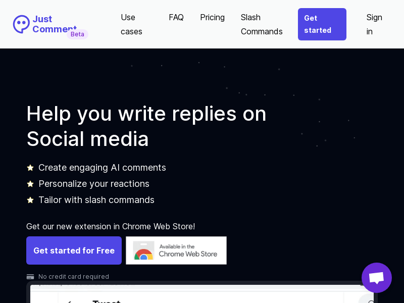 Justcomment.ai