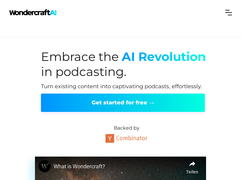 Wondercraft AI