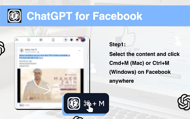 Chatgpt AI Comments & Replies For Facebook™