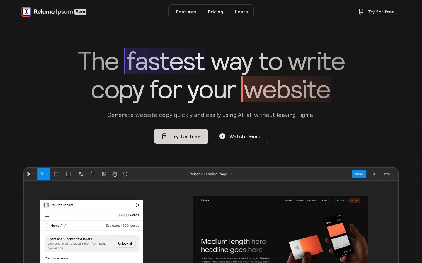 Relume Ipsum