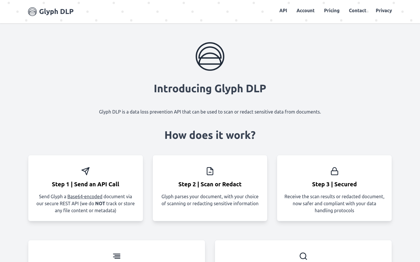 Glyph DLP