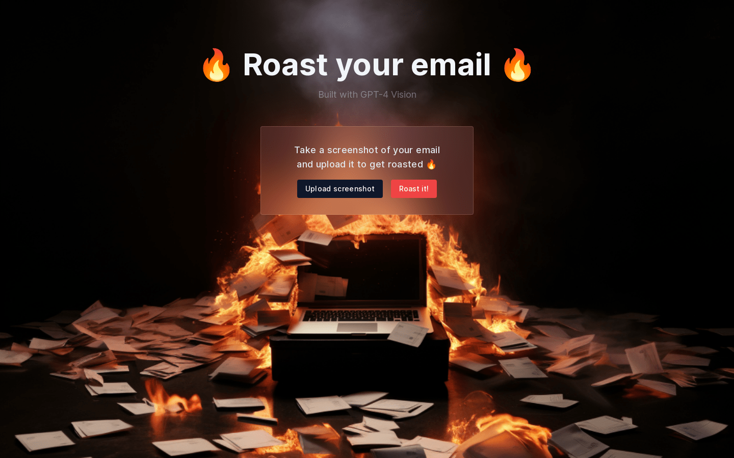 Roast Your Email
