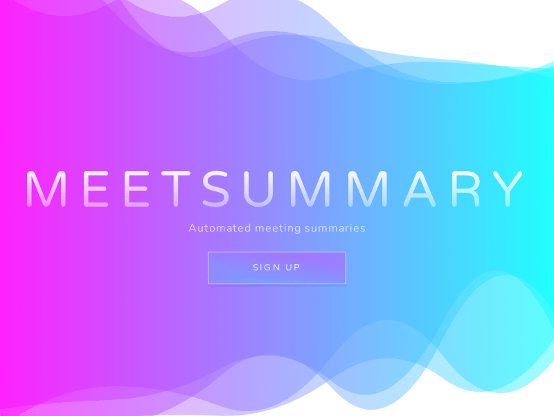 Meetsummary
