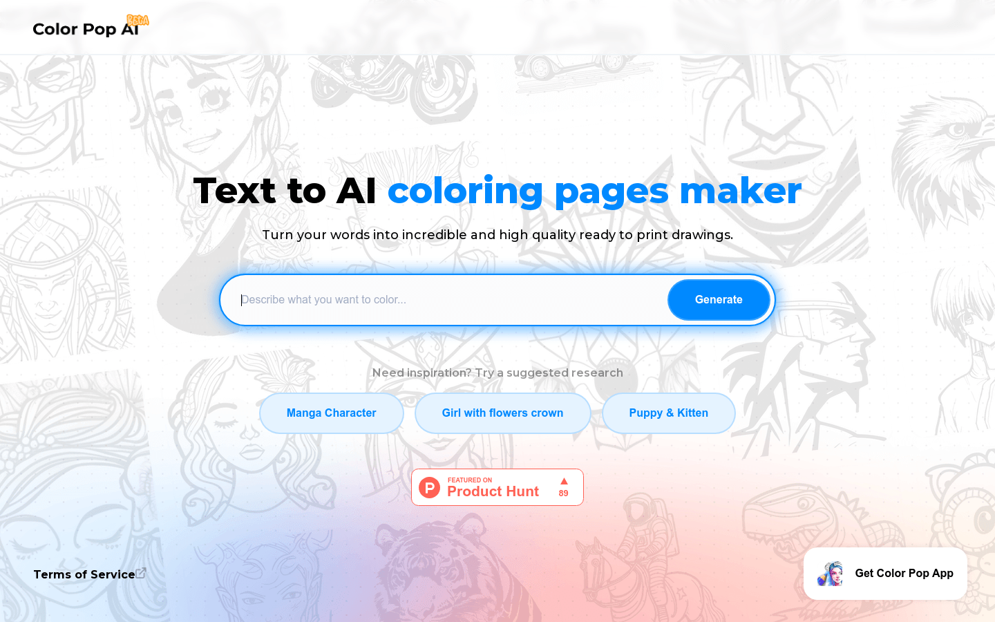 Color Pop   Coloring