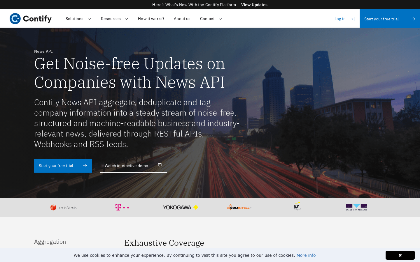 Contify News API