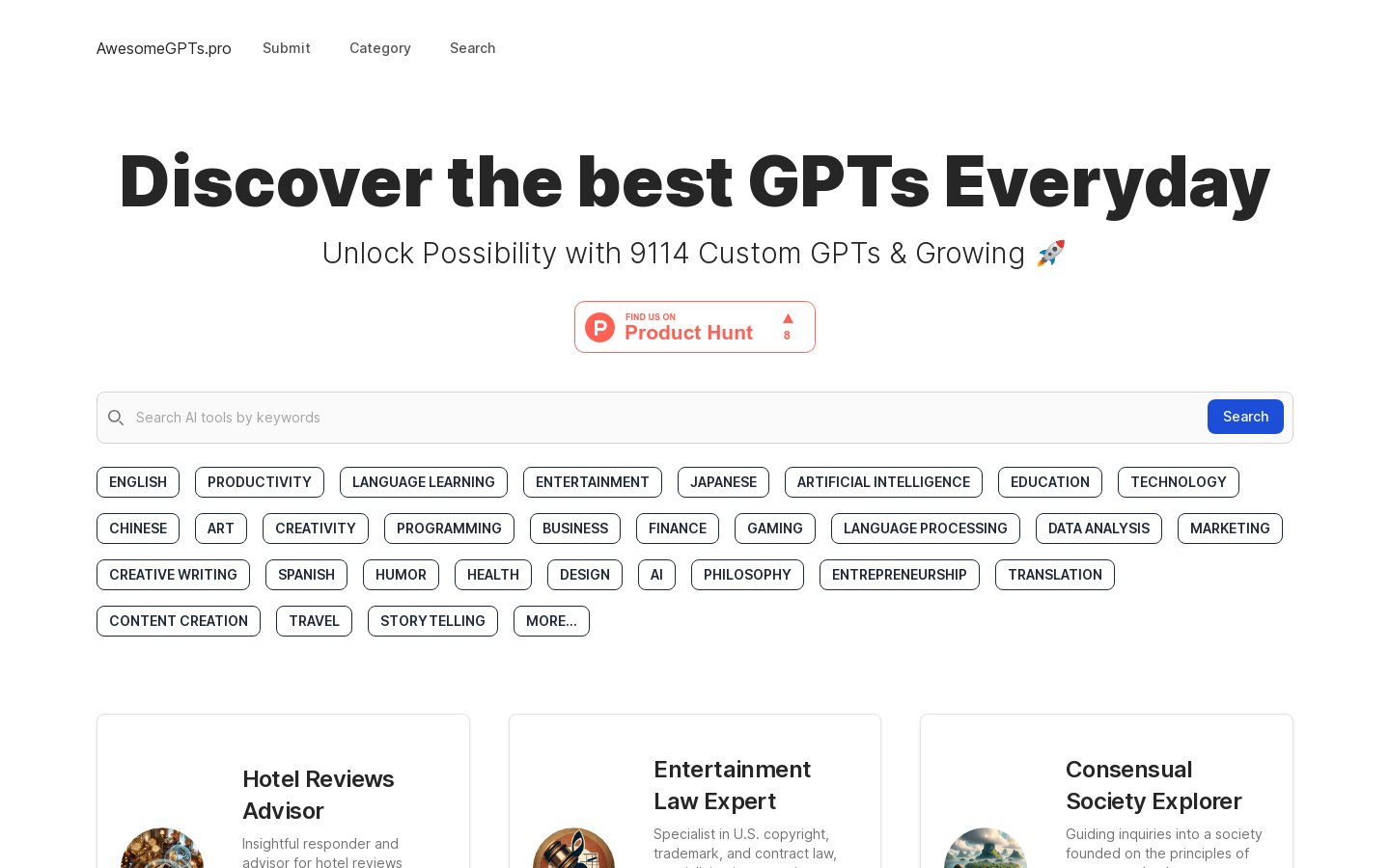 Awesomegpts