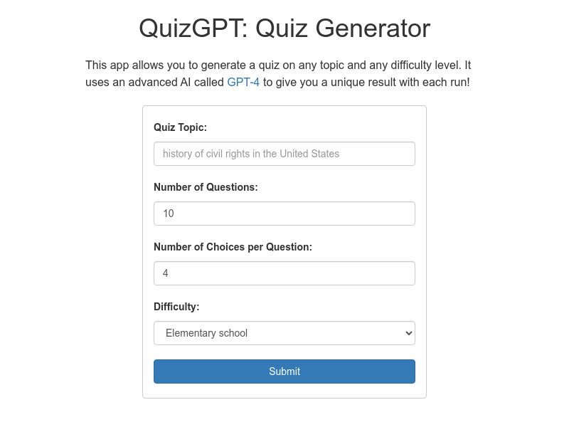 Quizgpt