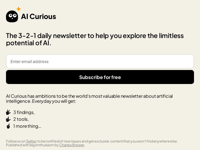 AI Curious
