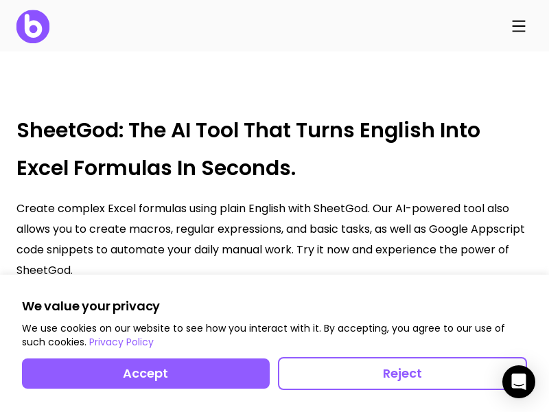 Sheetgod