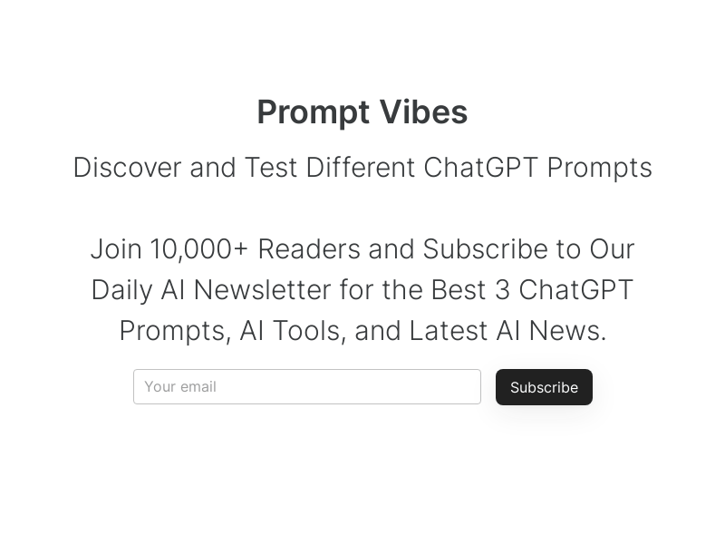 Promptvibes