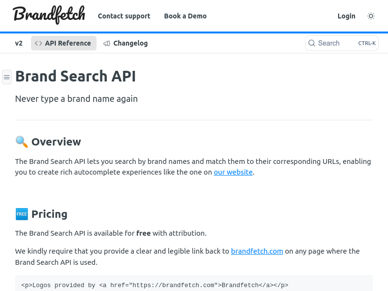 Brand Search API