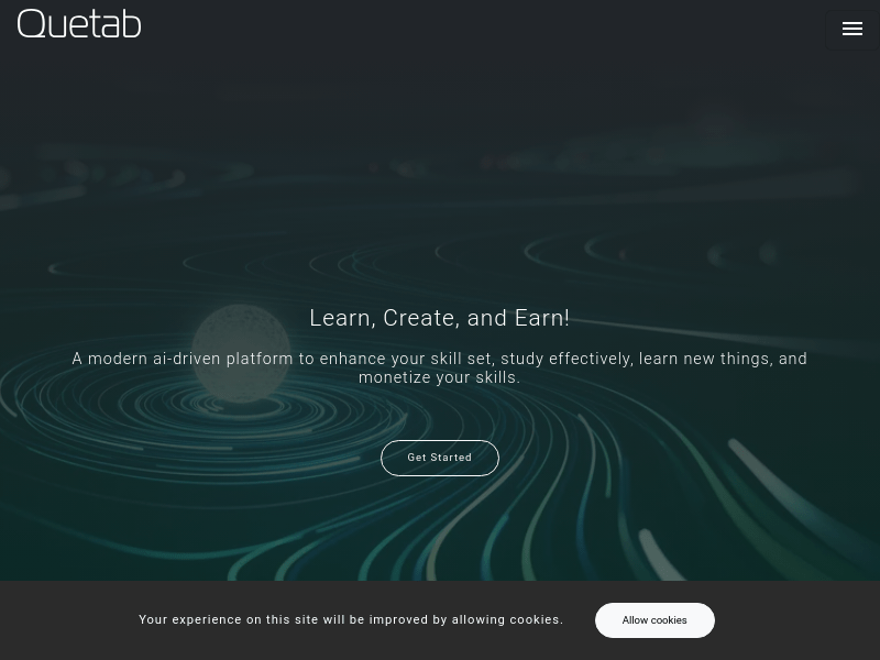 Quetab   AI Flashcard & Quiz Generator