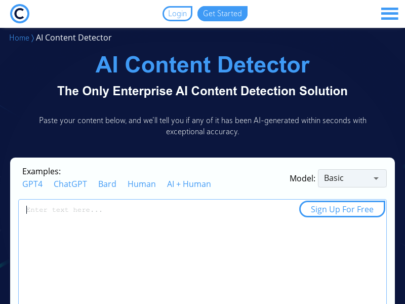 AI Content Detector
