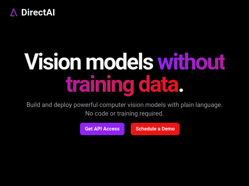 Computer Vision With DirectAI