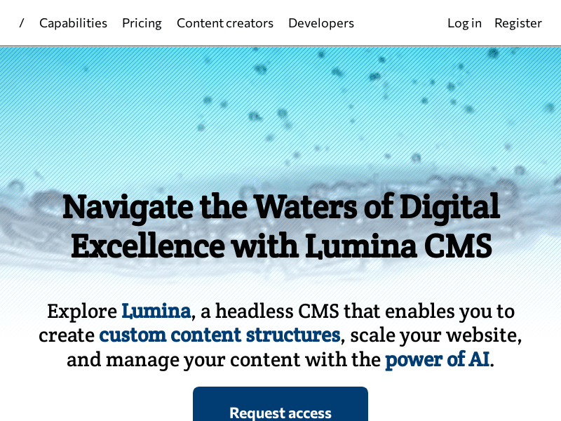 Lumina CMS