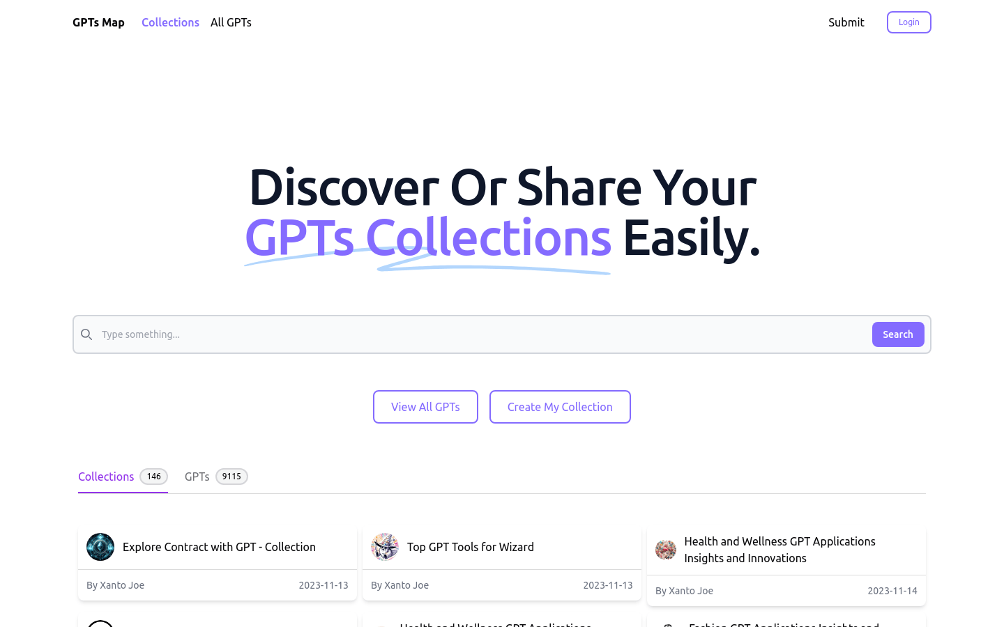 Gpts Map