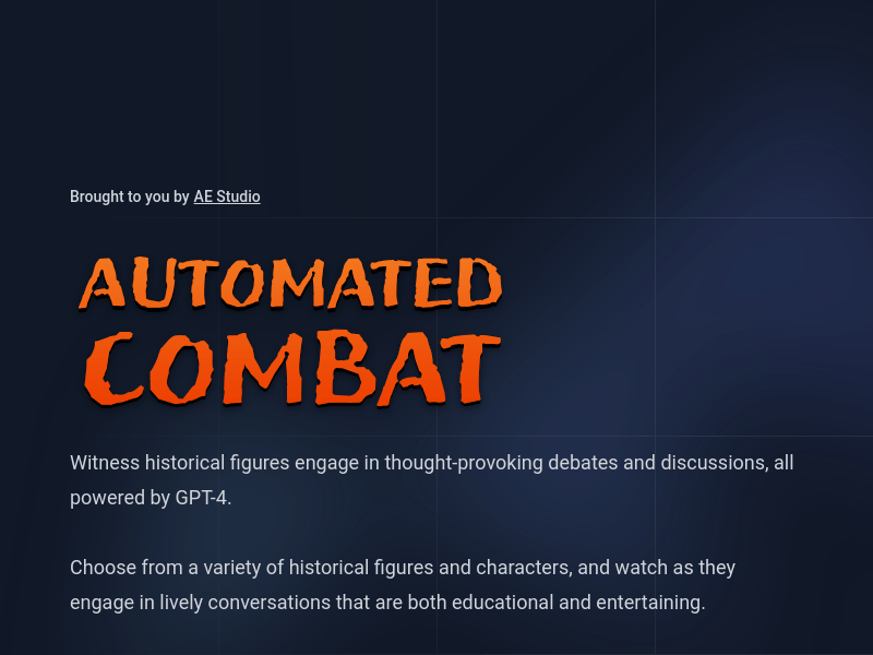 Automated Combat