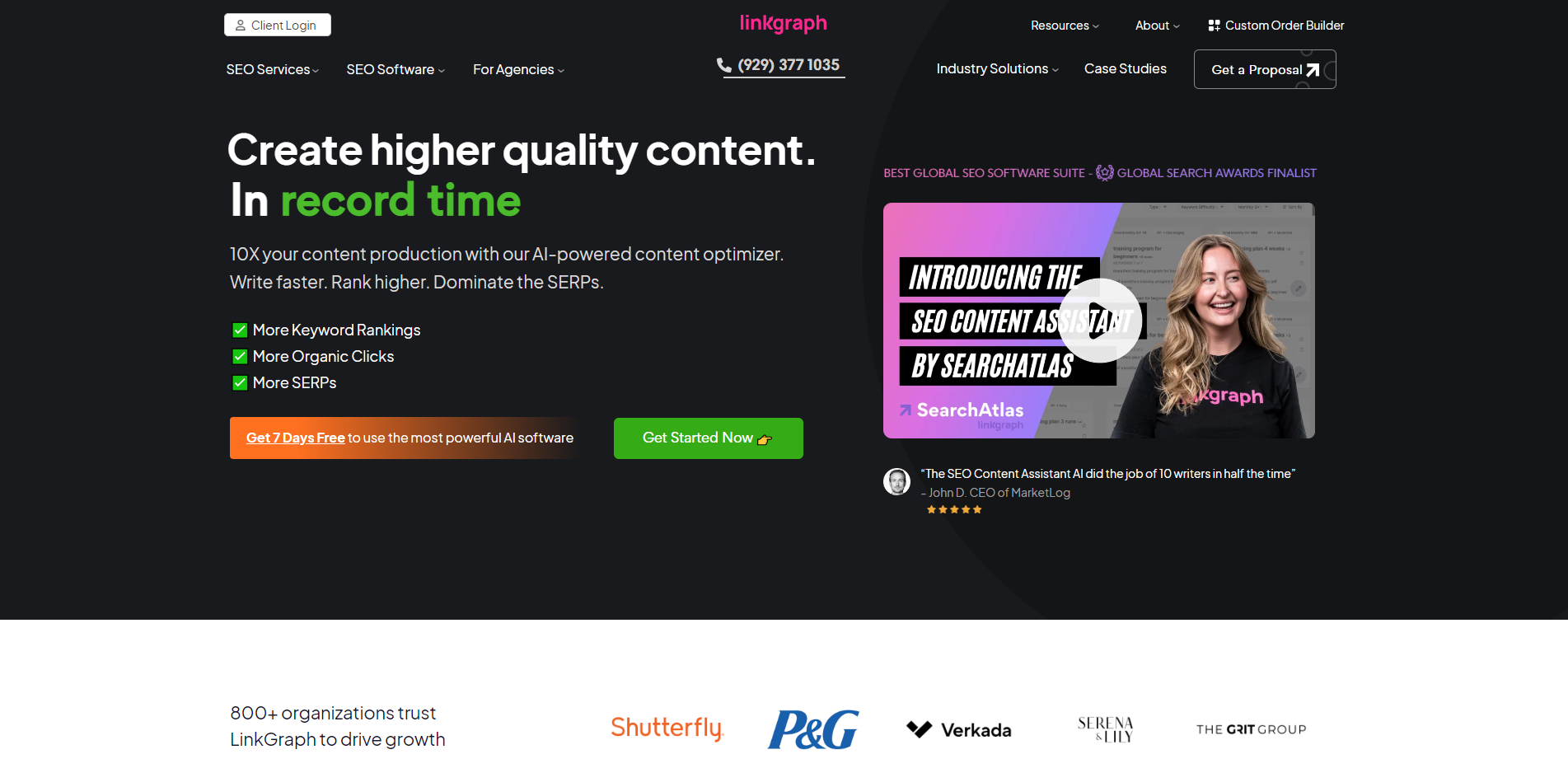 SEO Content Assistant By SearchAtlas