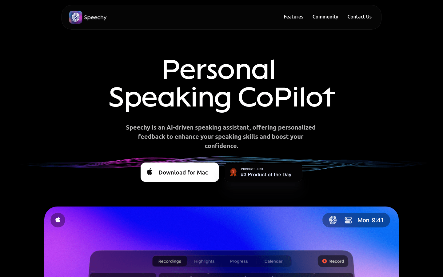 Speechy 1.0