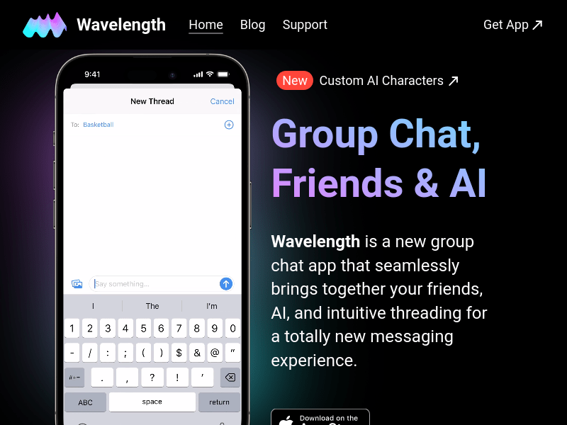 Wavelength Messenger