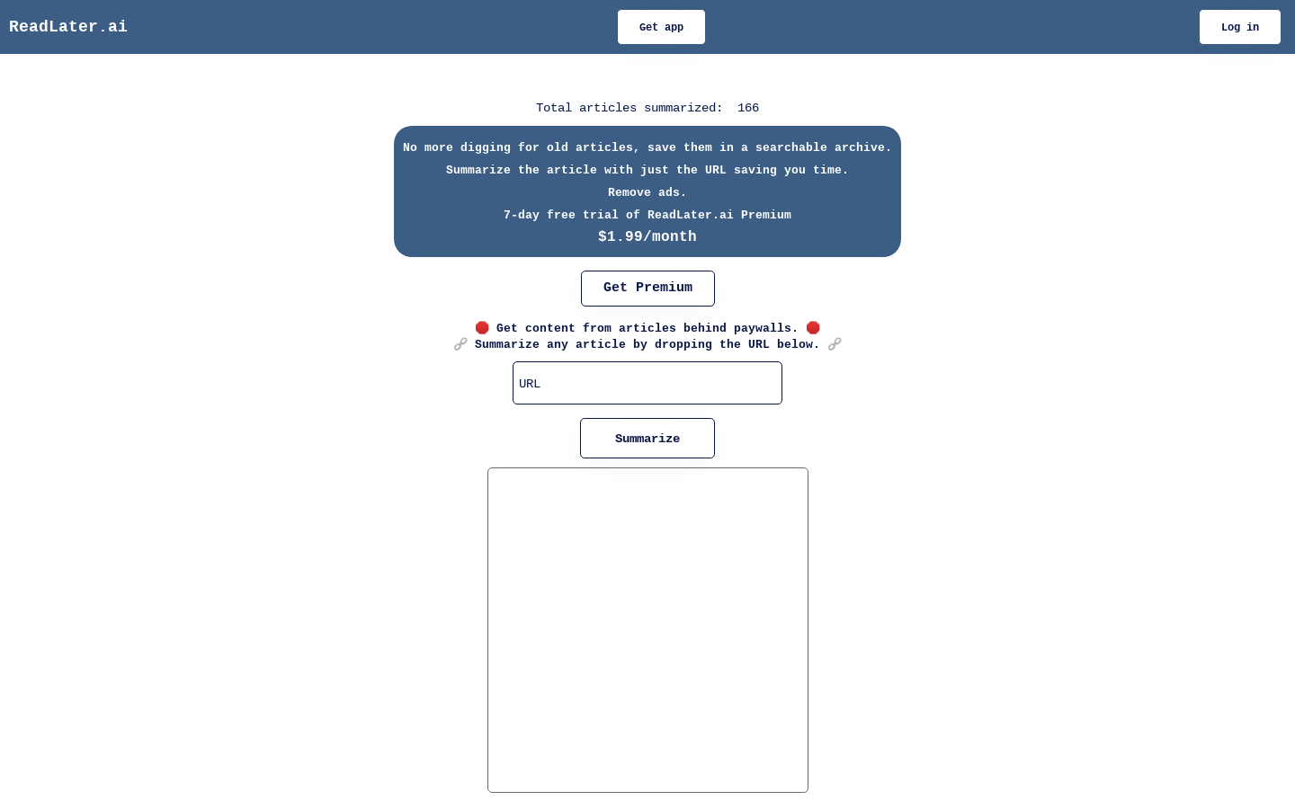 Readlater AI