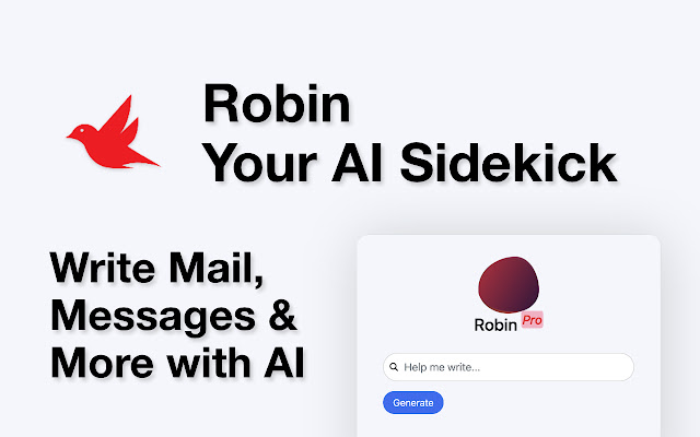 Robin   Your AI Sidekick