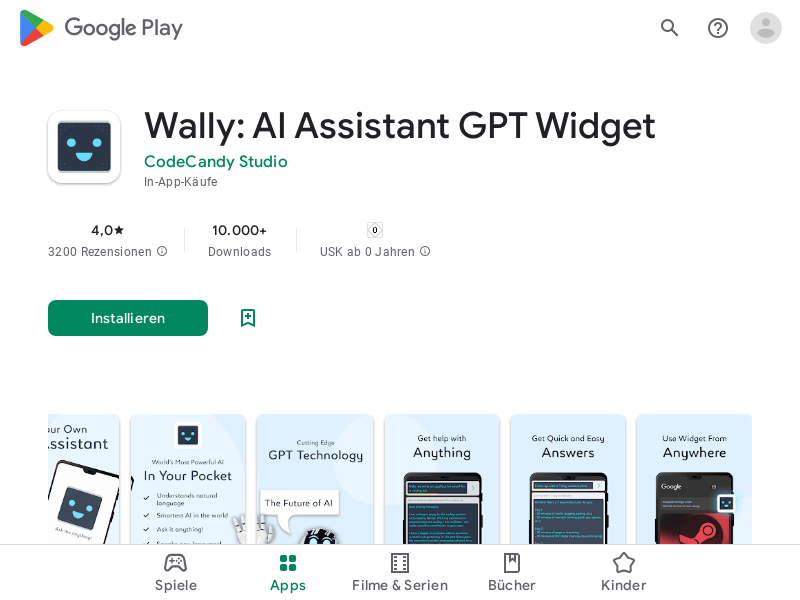 Android AI Assistant Widget