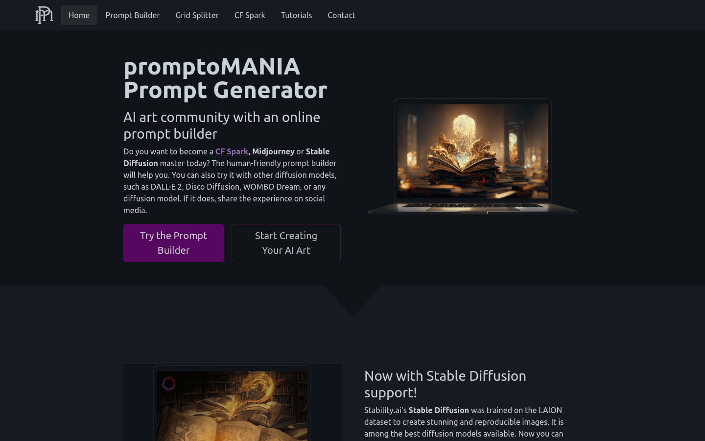 Promptomania Prompt Generator