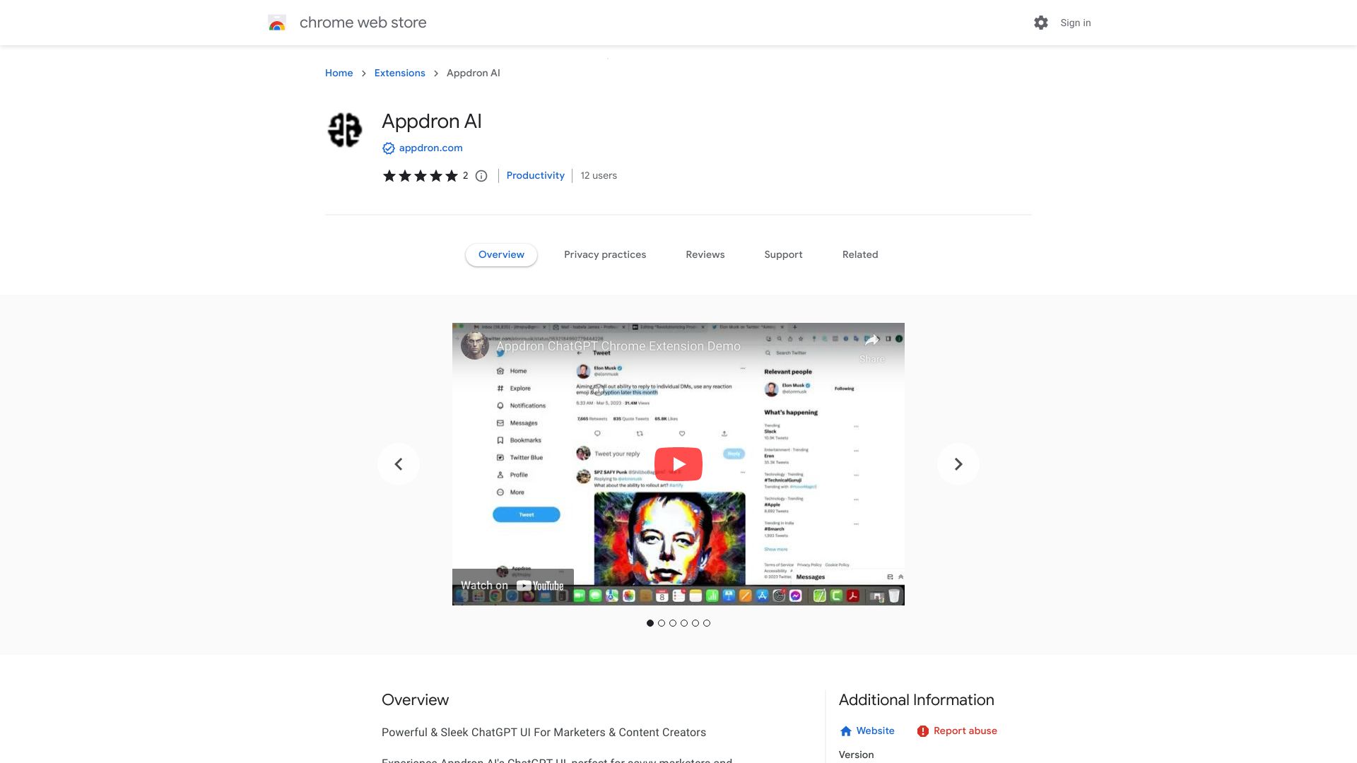 Appdron ChatGPT   Become A Marketing God
