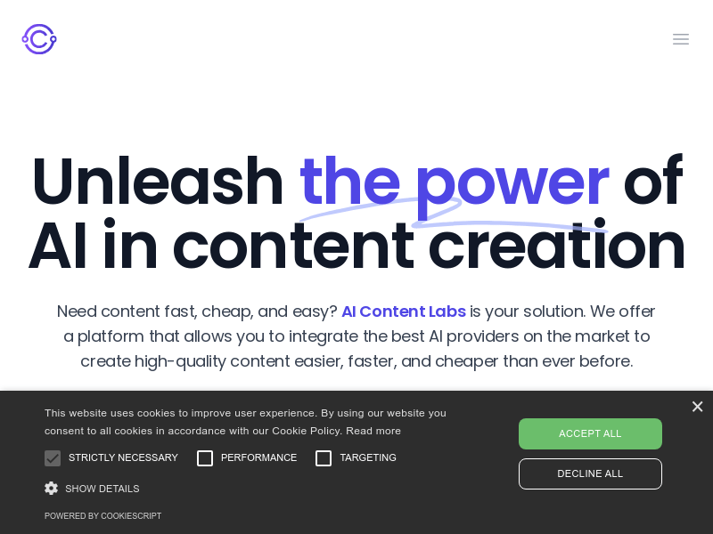 AI Content Labs