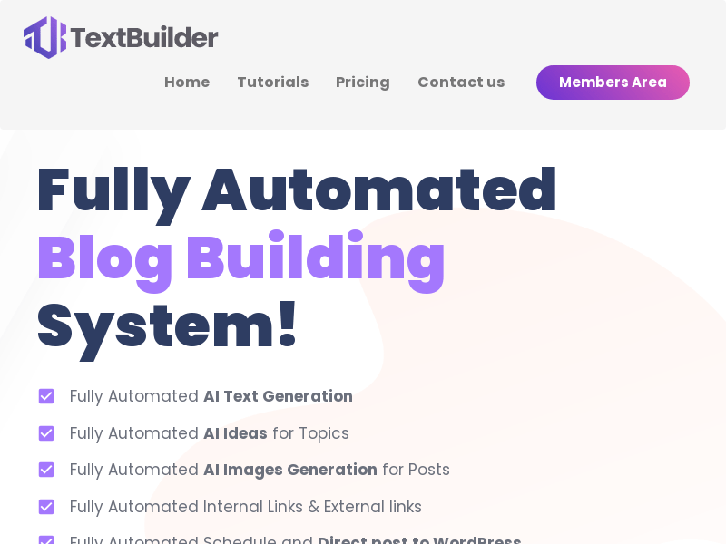 Textbuilder