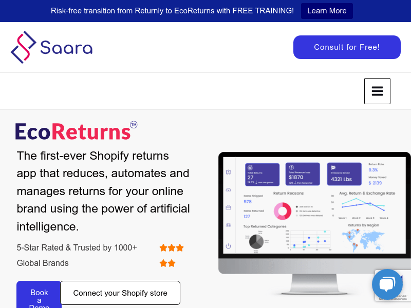 Ecoreturns   AI Powered Returns