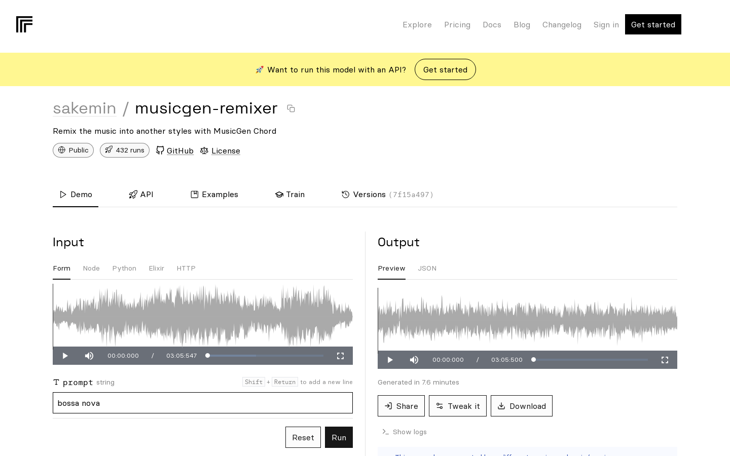 Musicgen Remixer