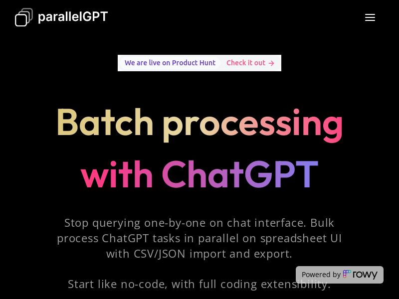 Parallelgpt