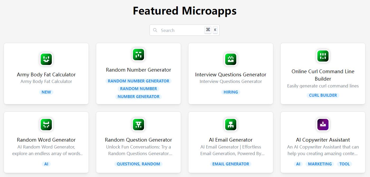 Microapp   AI Component Generator