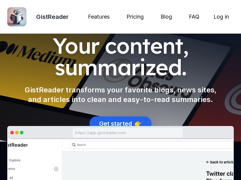 Gistreader