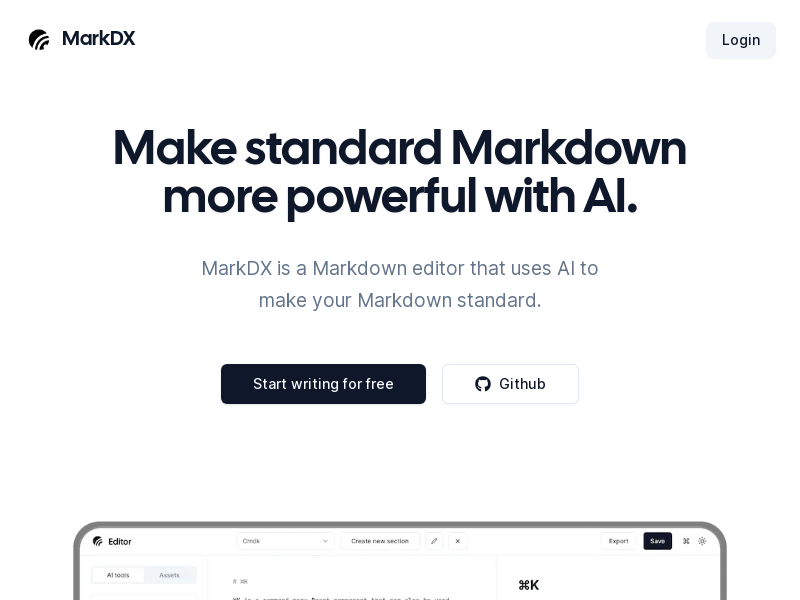 Markdx