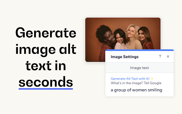AI Alt Text For Wix