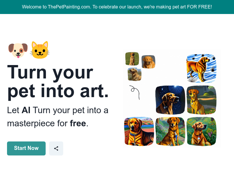 Thepetpainting