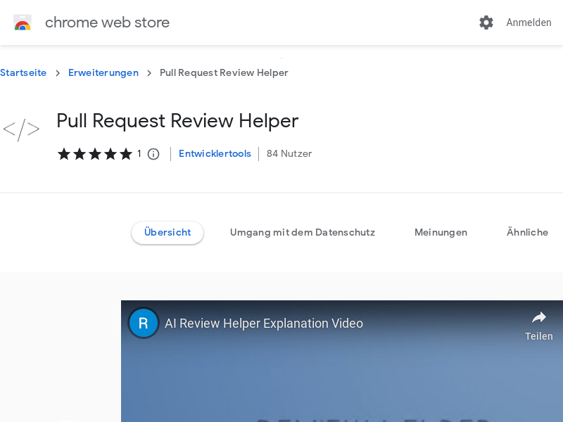 Pull Request Review Helper